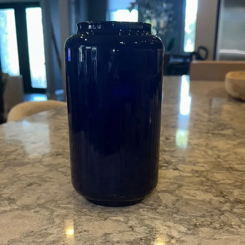 Elegant Blue Vase